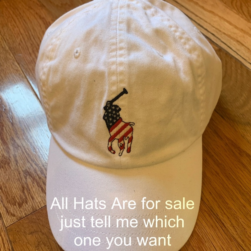 Polo Ralph Lauren Hats (All are for sale just tell me)